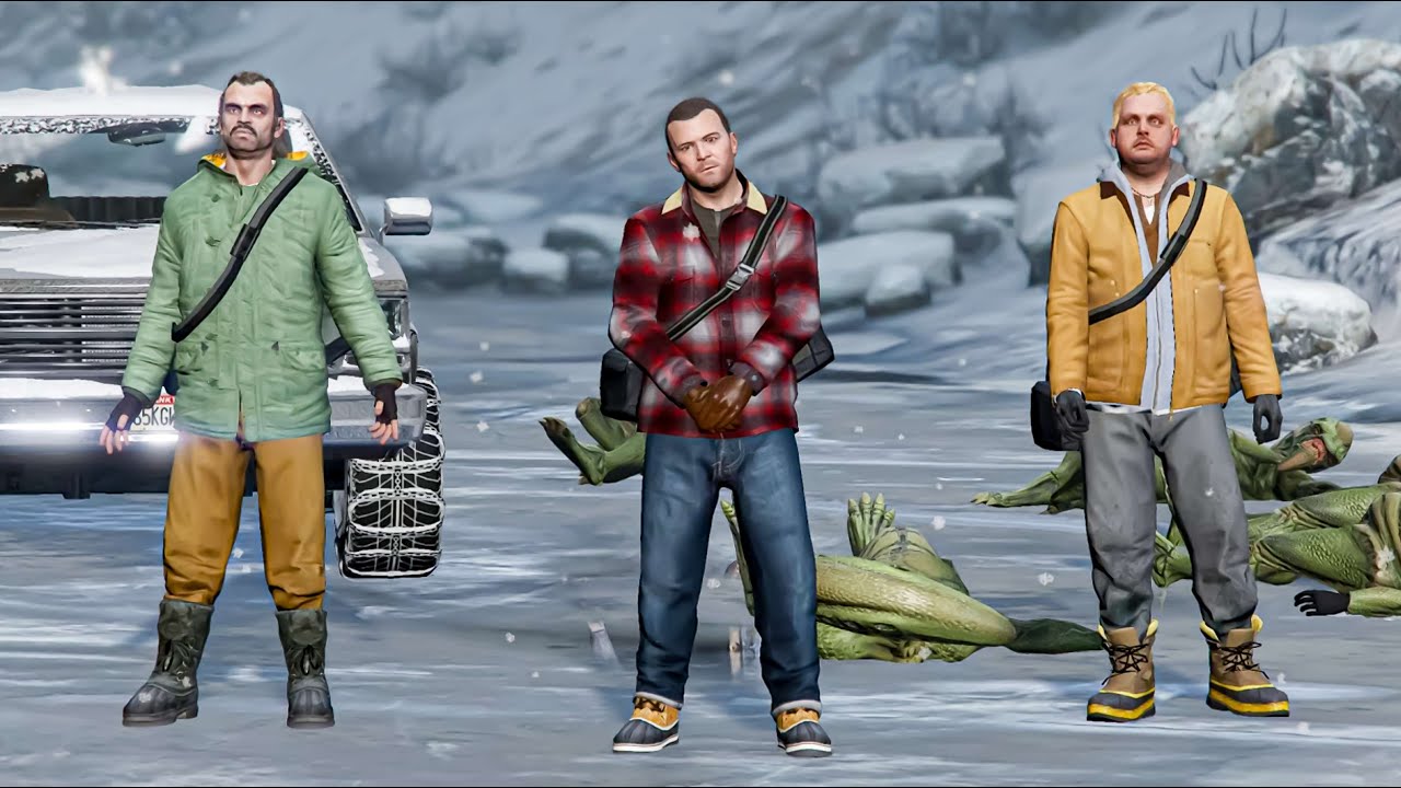 Как пройти GTA 5 за 5 минут (концовка пролога)