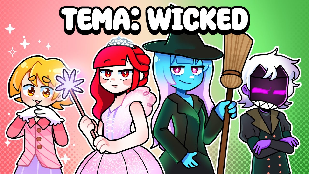 Viramos PERSONAGENS do filme WICKED no Dress To Impress! | Turma da Batatinha