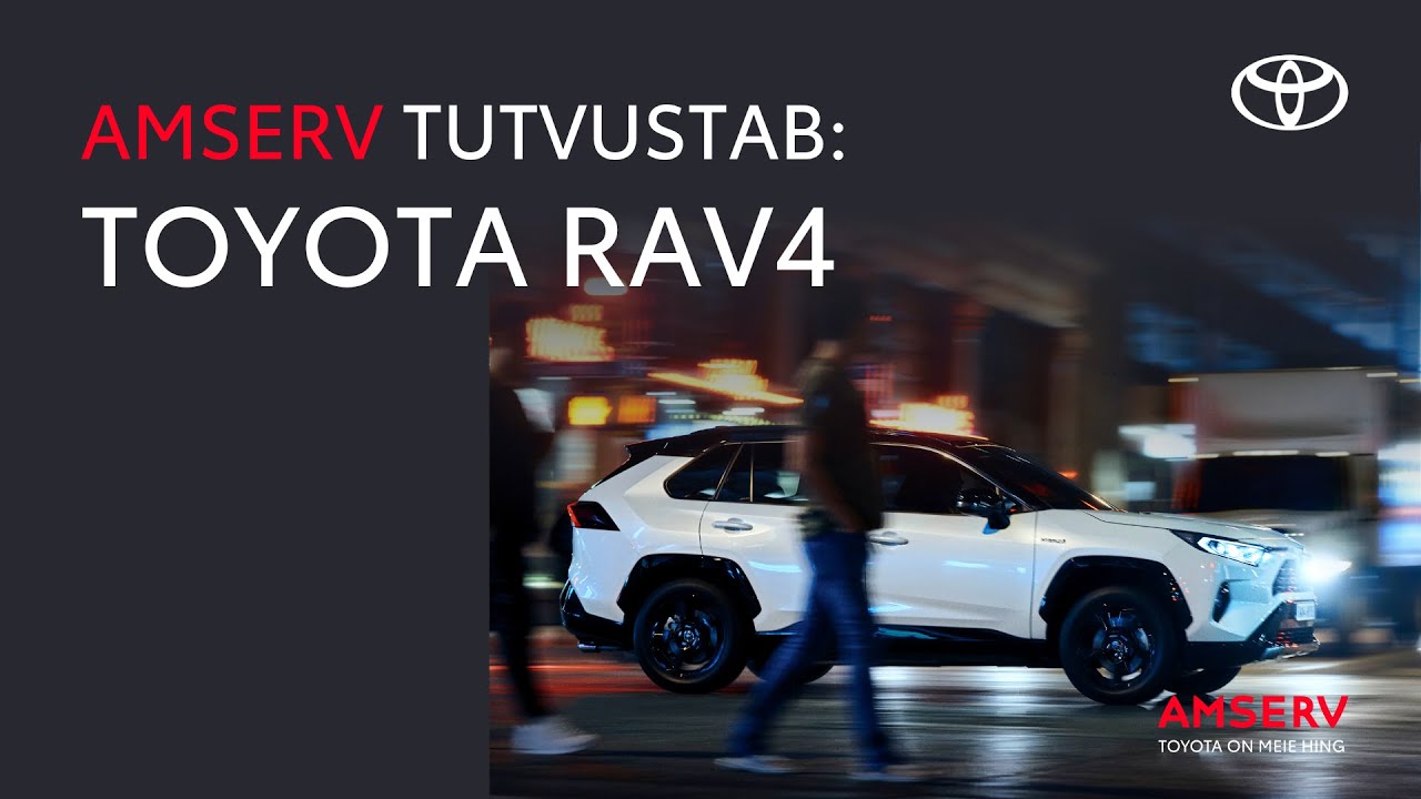 Amserv tutvustab Toyota RAV4
