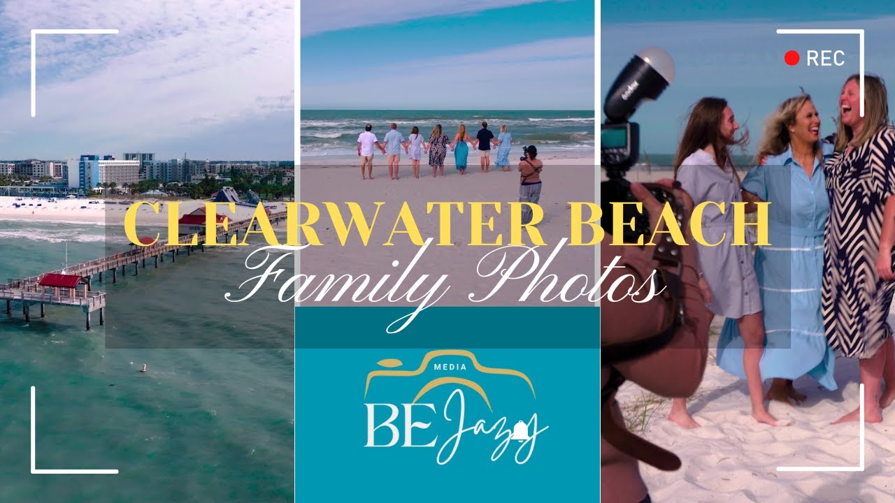 The Best Clearwater Beach Family Photos | Behind the Scenes at Pier 60 with BE Jazy Photography