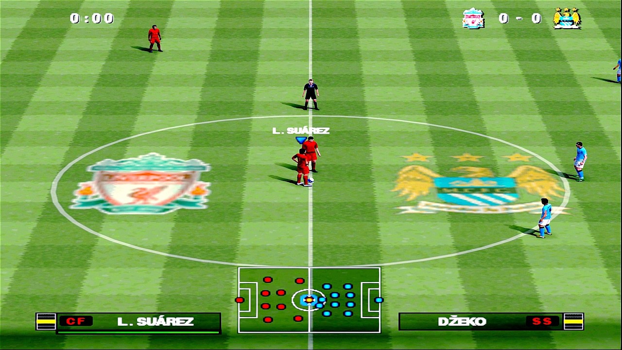 PES 2013 - Ливерпуль против Манчестер Сити | PS2