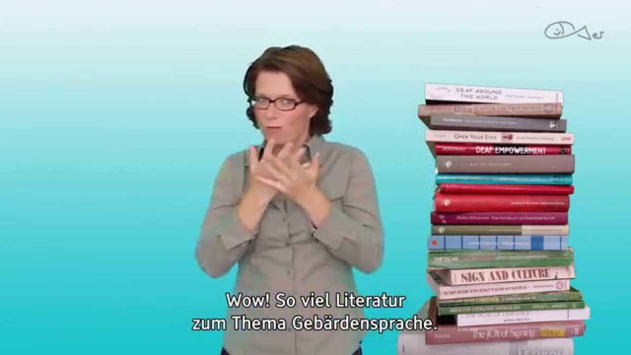 Was ist Gebärdensprache? - Ein Aufklärungsvideo!