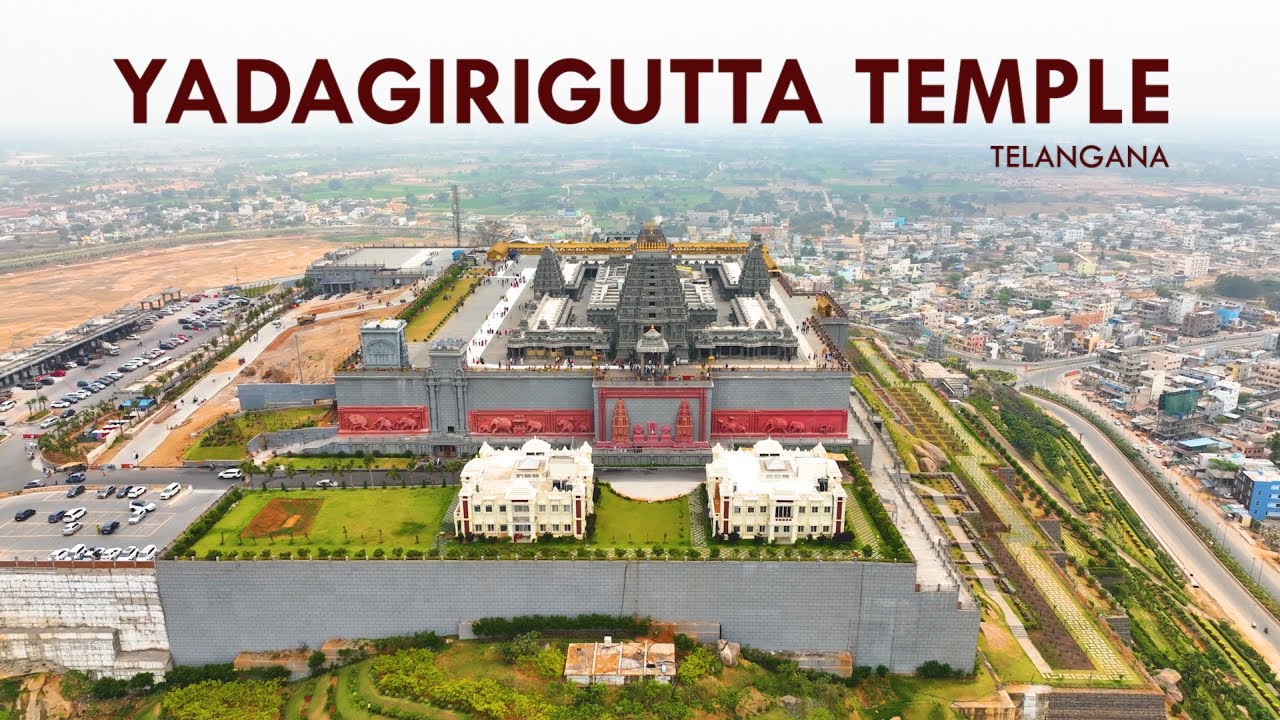 Yadagirigutta Drone Video | Yadagirigutta Cinematic Video 2023