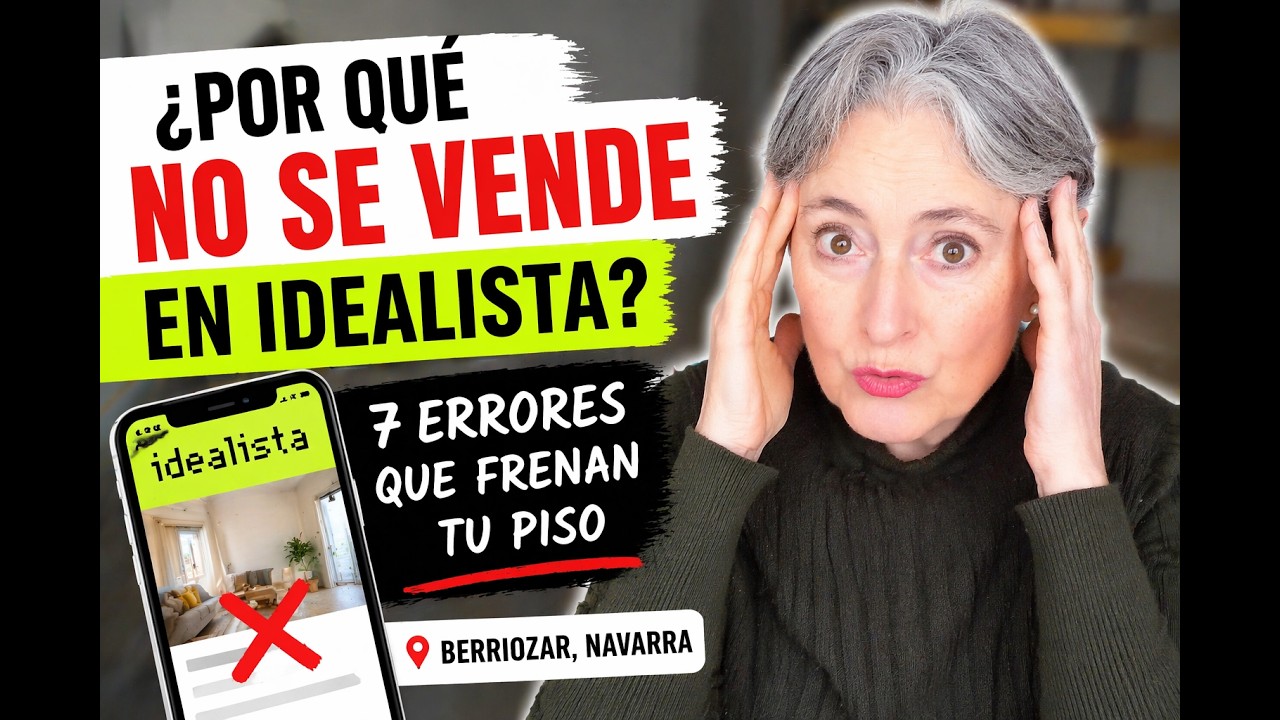 Mi piso está en Idealista y no se vende en Navarra: fotos, muebles y visibilidad