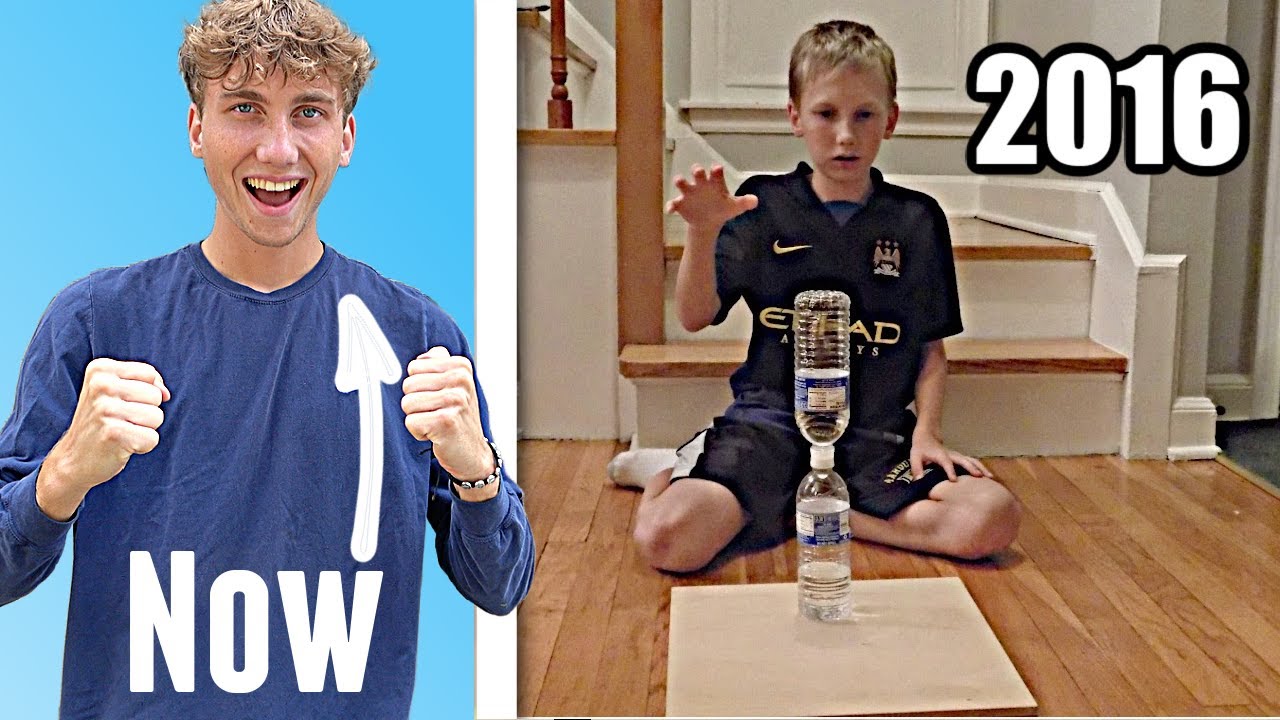 Bottle Flip Challenge...Ten Years Later!