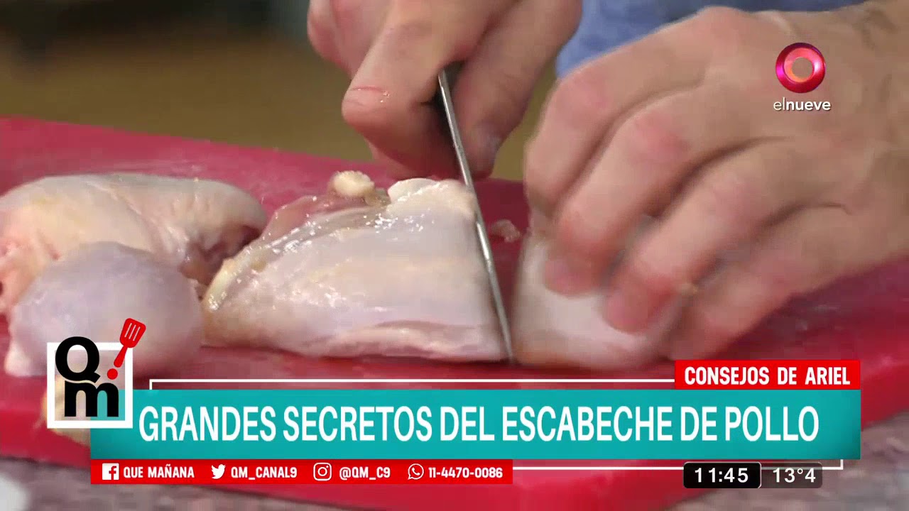 Receta de hoy: Ñoquis con escabeche de pollo