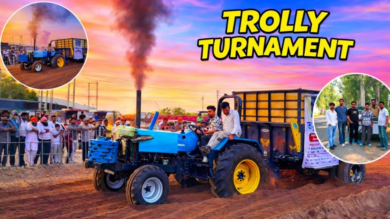 Rohit Bhai ke sath gaye trolley tournament me || क्लच palate ख़राब हो गई 🤢 @nishu_deshwal 
