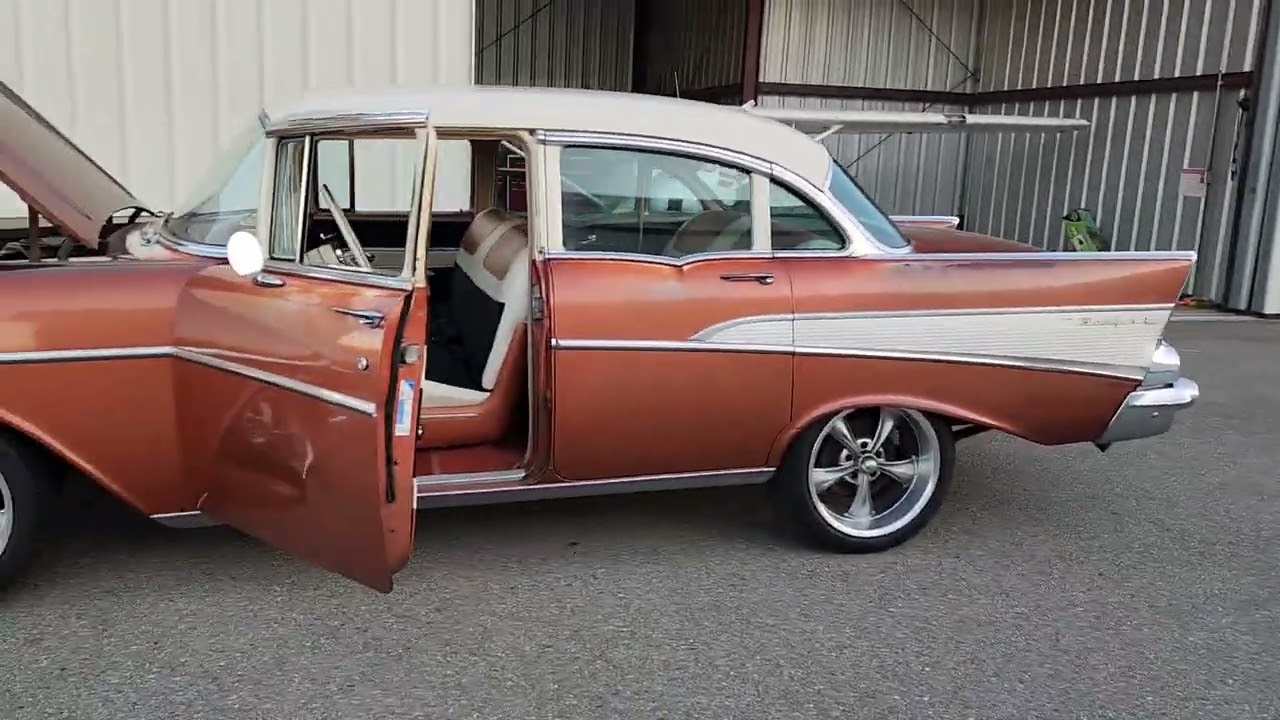Whiskey - 1957 Chevy Bel air 283 4barrel 3 speed column shift W/overdrive. FOR SALE.