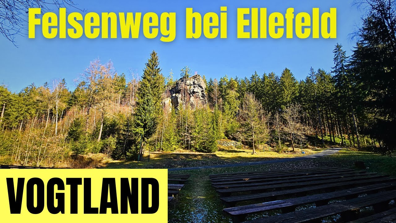🚶🏽‍♂️Zwischen Roter und Weißer Göltzsch bei Ellefeld - Felsenweg Nr. 5