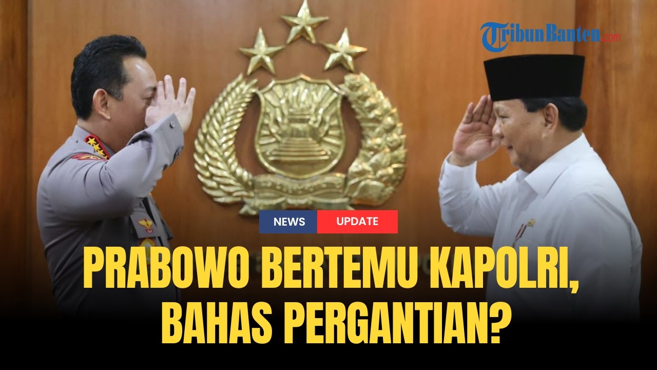 🔴 Prabowo Bertemu Kapolri di Tengah Isu Pergantian, Istana: Hanya Laporan Rutin