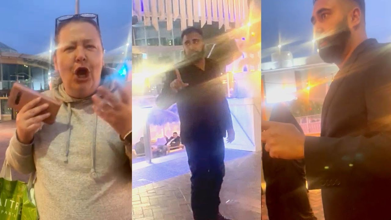 British Woman Harassed By Lady Of Heaven Protestor