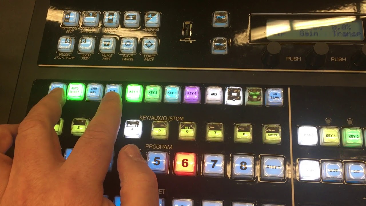 Video Mixer: Keyers