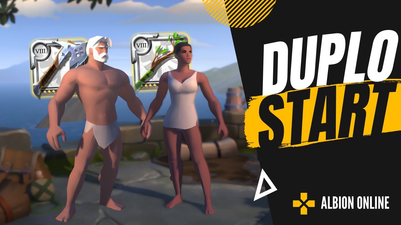 0 TO HERO: DOIS VETERANOS COM 9.000 HORAS CRIANDO CONTA NOVA | ALBION ONLINE
