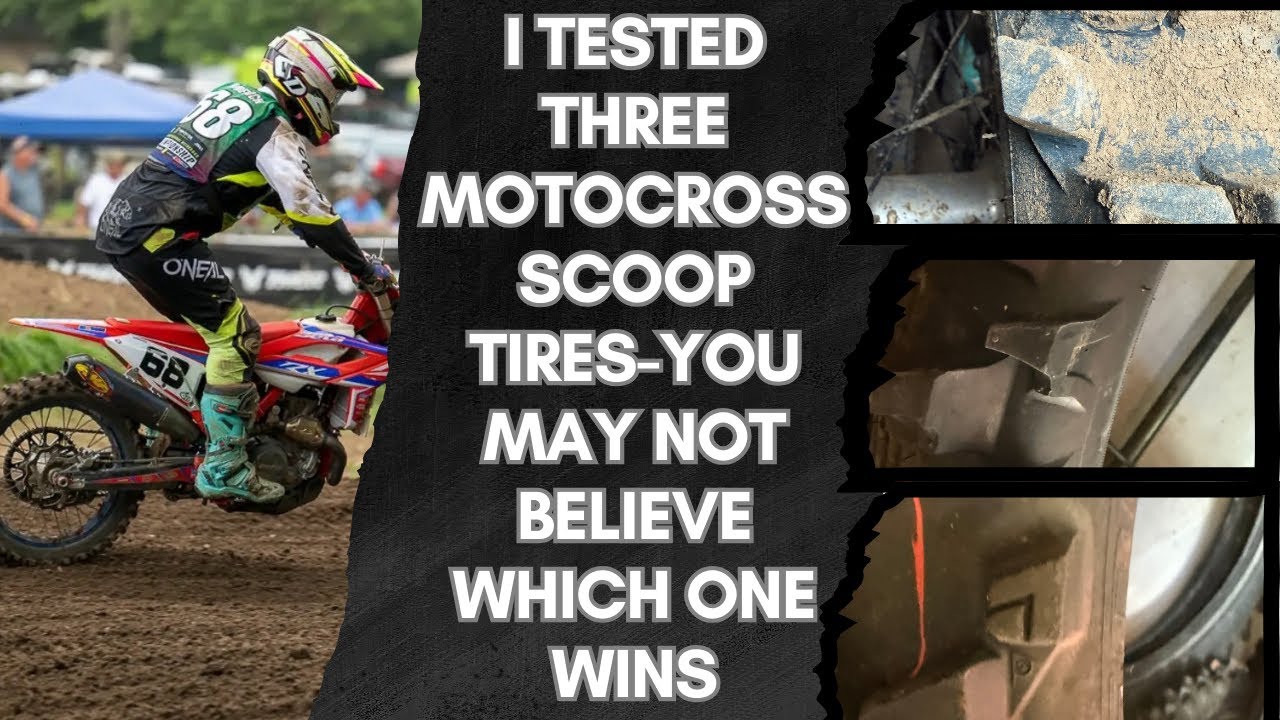 I tested three motocross scoop tires-you wont believe which one wins