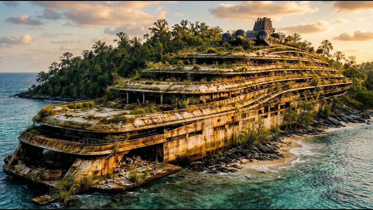 From Rusted Cruise Ship to Luxury Ocean Mansion &ndash; Unreal Transformation