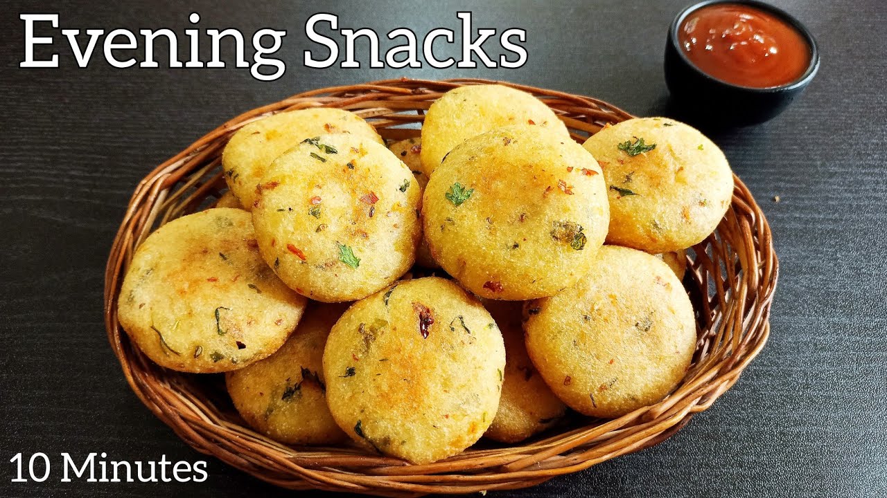 Potato Suji Snacks | Easy Semolina Recipe | Evening Snacks Recipe | Potato Recipe | Breakfast Recipe
