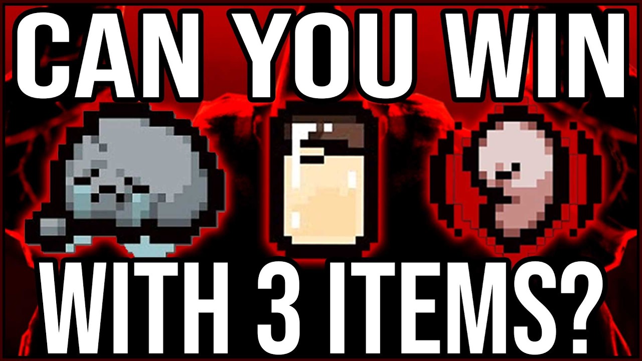 Can you beat ALL OF ISAAC with just 3 items?