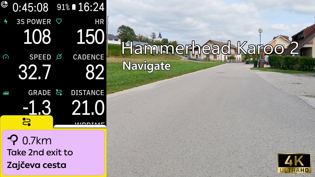 Hammerhead Karoo 2 - Navigate without maps