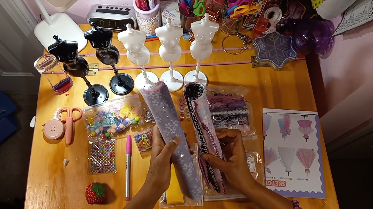 unboxing my fashion designer kit