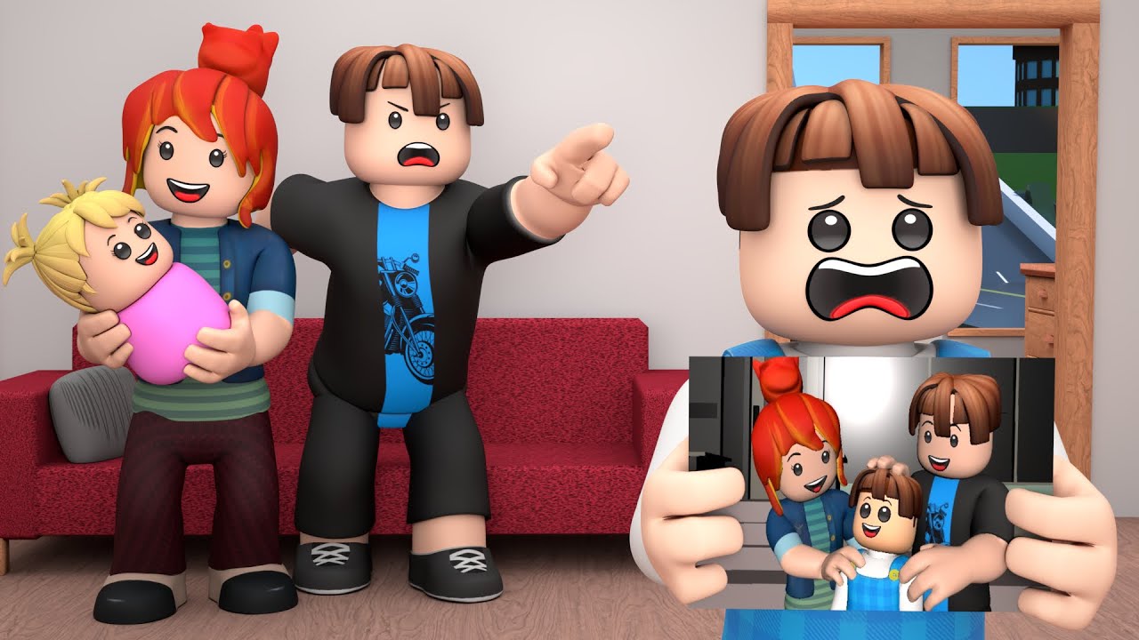ROBLOX Brookhaven 🏡RP — ЗАБАВНЫЕ МОМЕНТЫ: Волосы Бэкона ненавидят Маленькую Сестру 4
