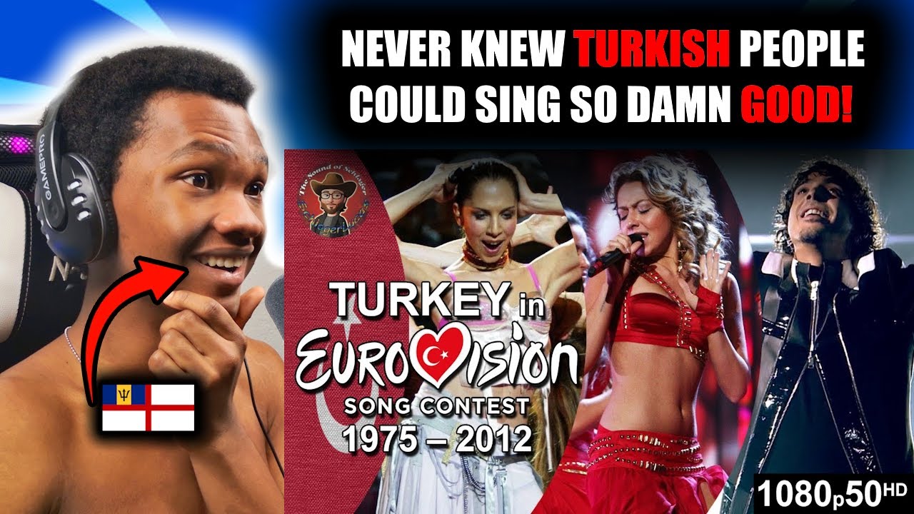British caribbean guy react to Turkey in Eurovision Song Contest (1975-2012) turkey reaction