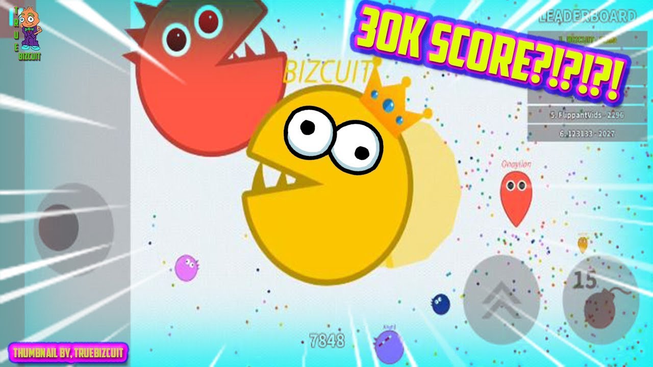 SOUL.IO [100% MAP CONTROL] BIGGEST PACMAN EVER! NEW IO GAME: +30,000 HIGH SCORE STRATEGY!