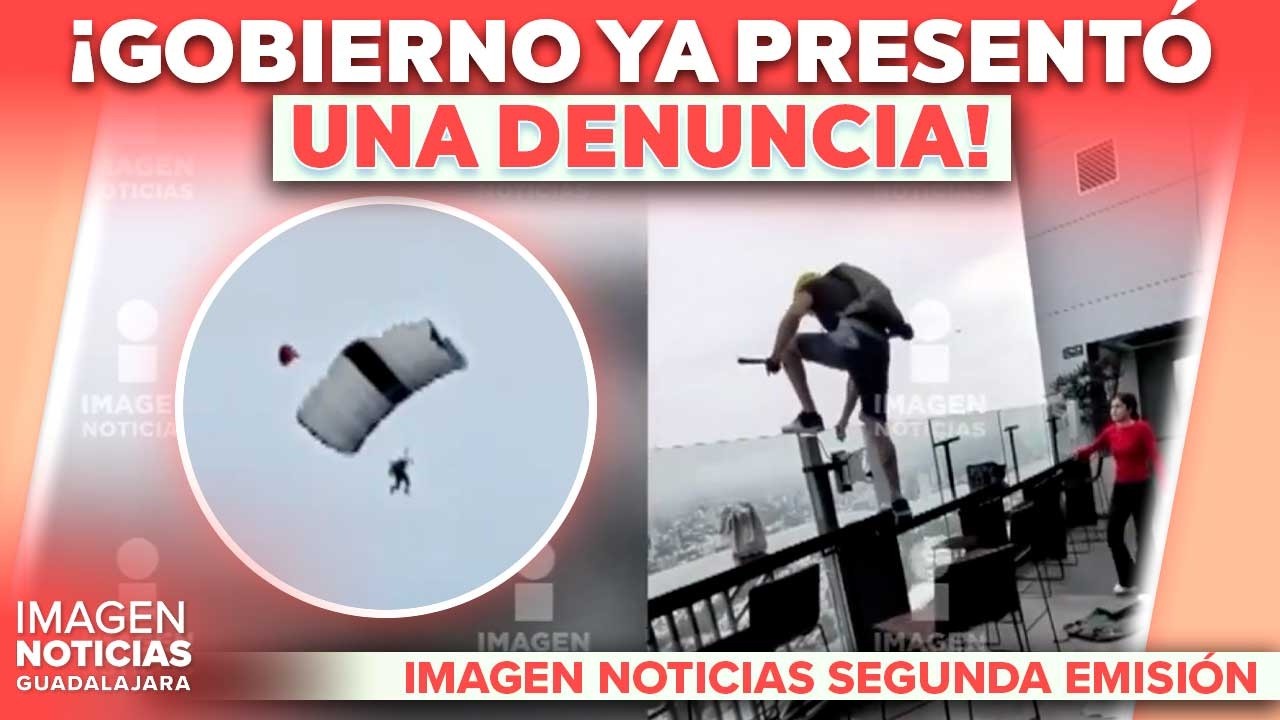 Gobierno presenta denuncia contra el paracaidista del hotel Riu | Noticias GDL con Carolina Martínez
