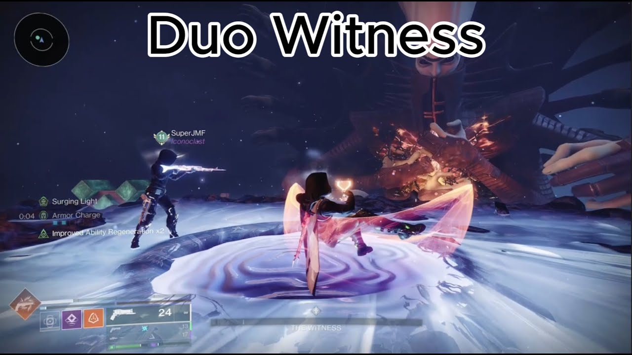 You've heard of solo Witness, but have you heard of duo witness?