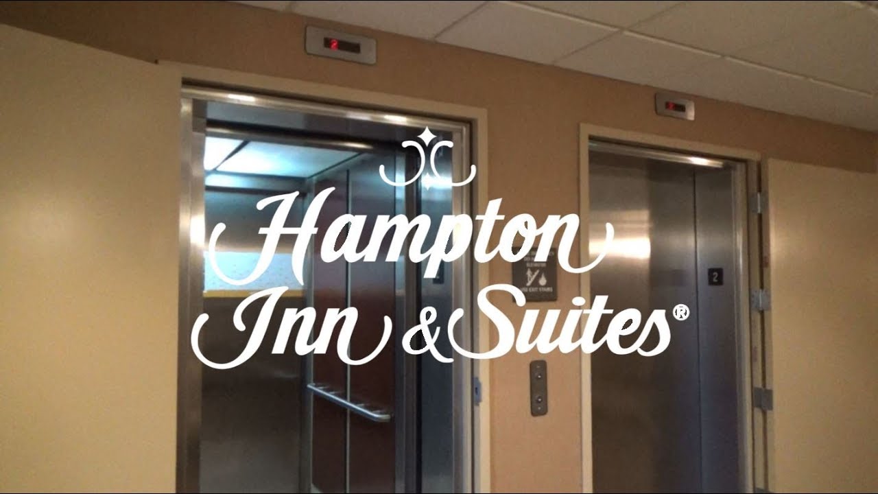 Cray Cray! ThyssenKrupp Hydraulic Elevators-Hampton Inn & Suites-Windsor, CA
