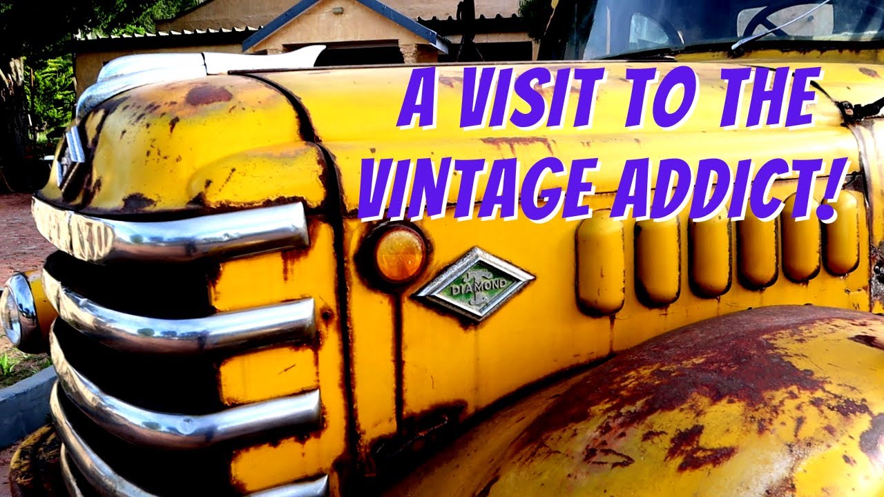 CHASING CLASSIC CARS IN AFRICA - RARE 1952 DIAMOND T & MORE