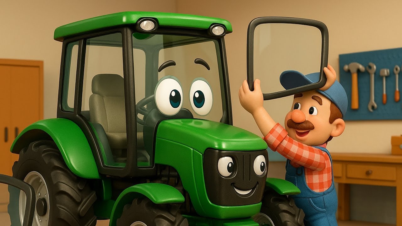 🚜🌾 Budujemy traktor - Bajka 3D - Bajkowe Nutki 🚜🌾