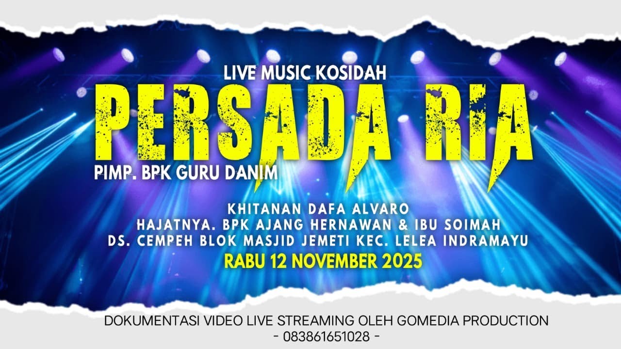 LIVE STREAMING PERSADA RIA | DS CEMPEH BLOK JEMETI  12 NOVEMBER 2025