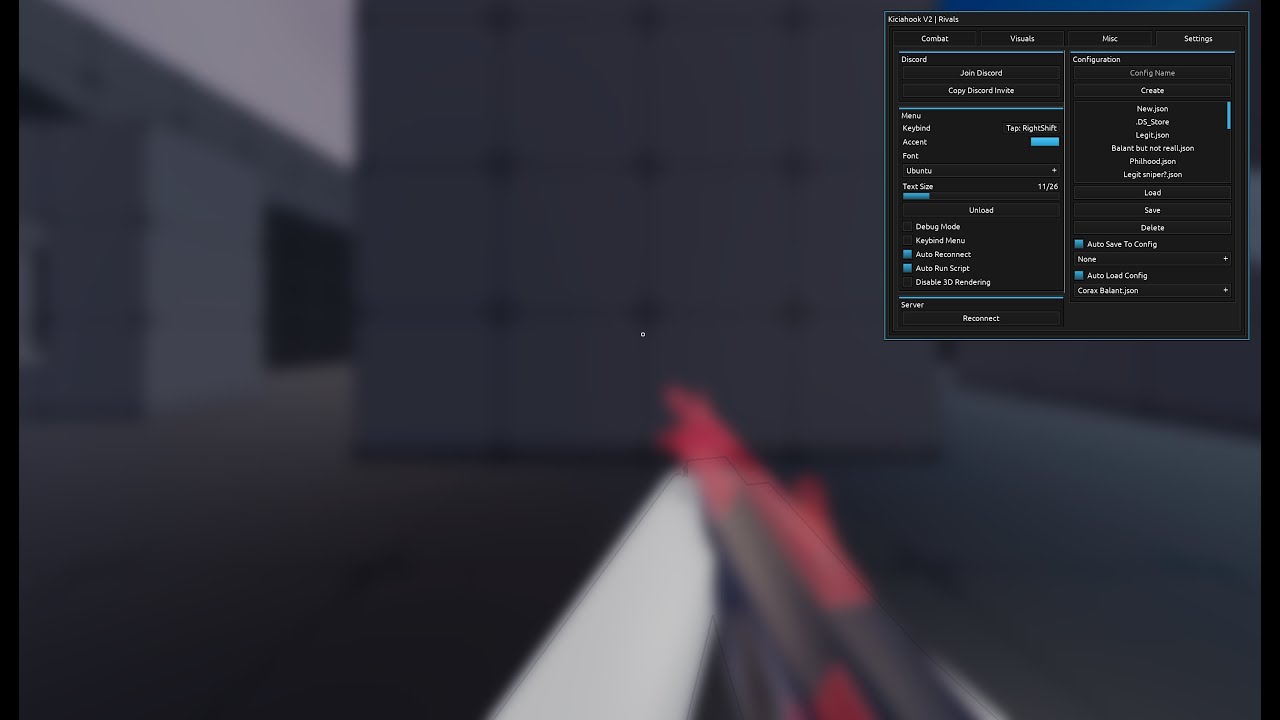 How to CHEAT on MAIN ACCOUNT in RIVALS using KICIAHOOK.