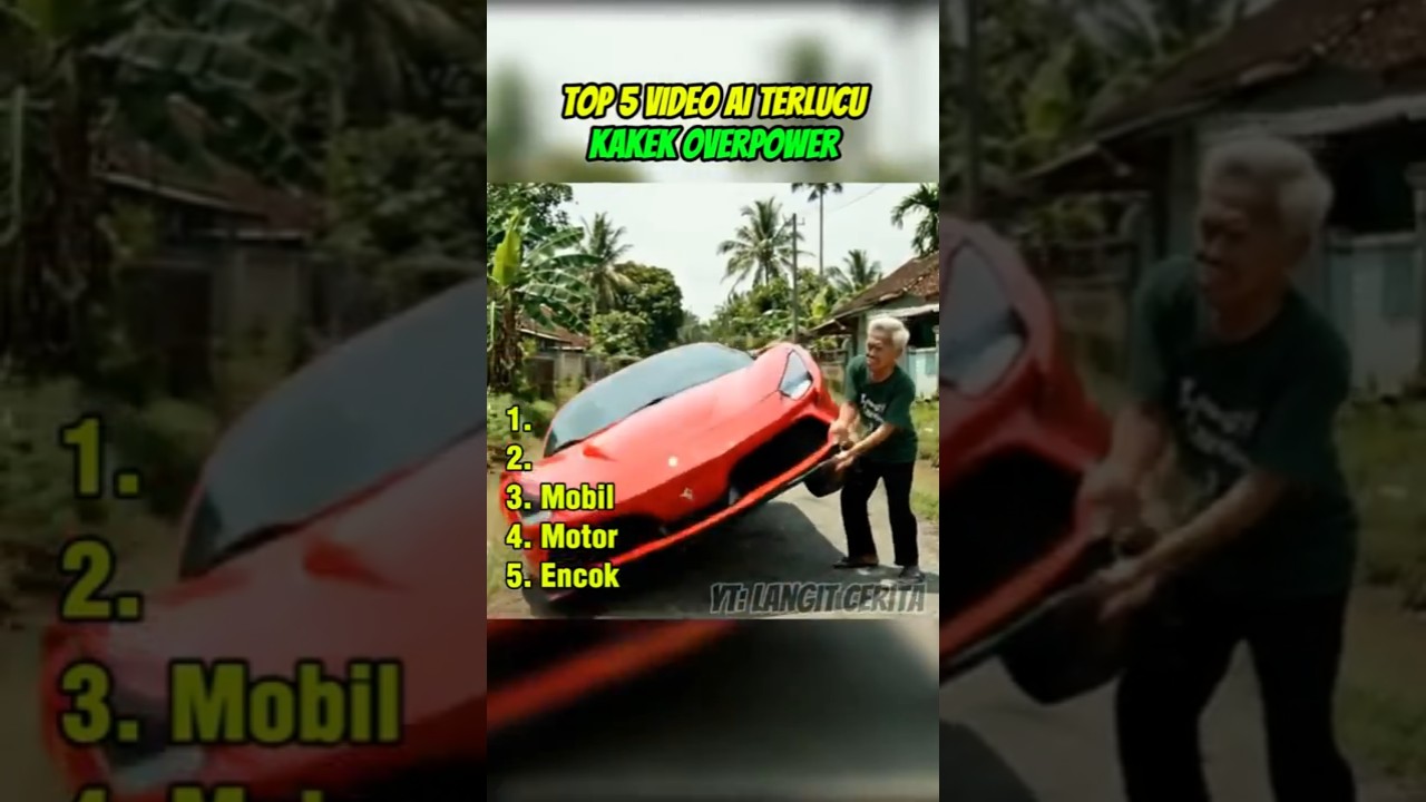Top 5 Video AI Kakek Kocak yang Overpower | Bikin Ngakak!