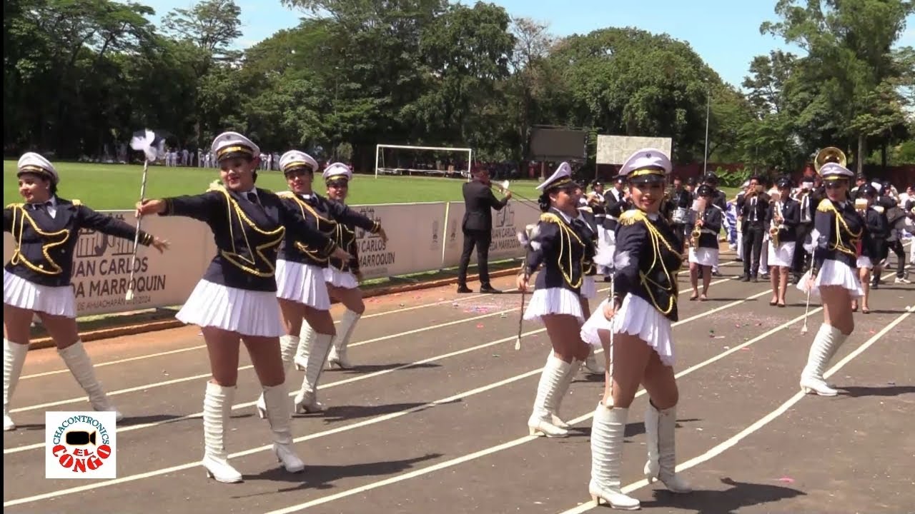 Presentación Especial del Colegio Josefino en Festival de Bandas de Ahuachapán 2023. El Salvador.