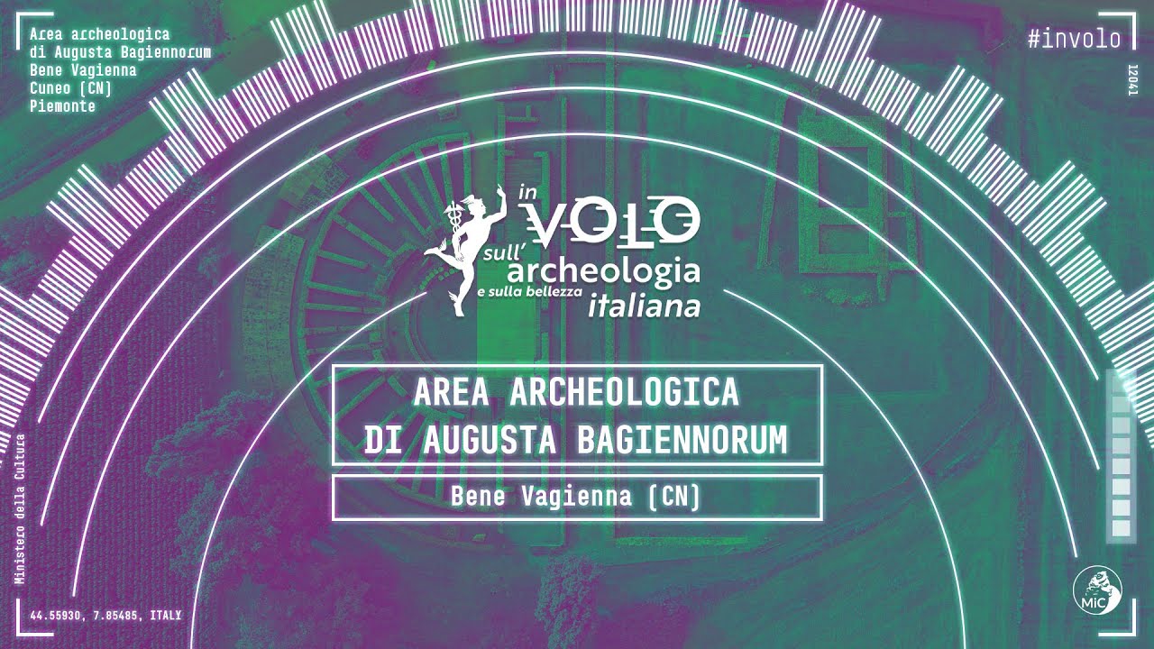 Area archeologica di Augusta Bagiennorum  | In volo sull'archeologia italiana