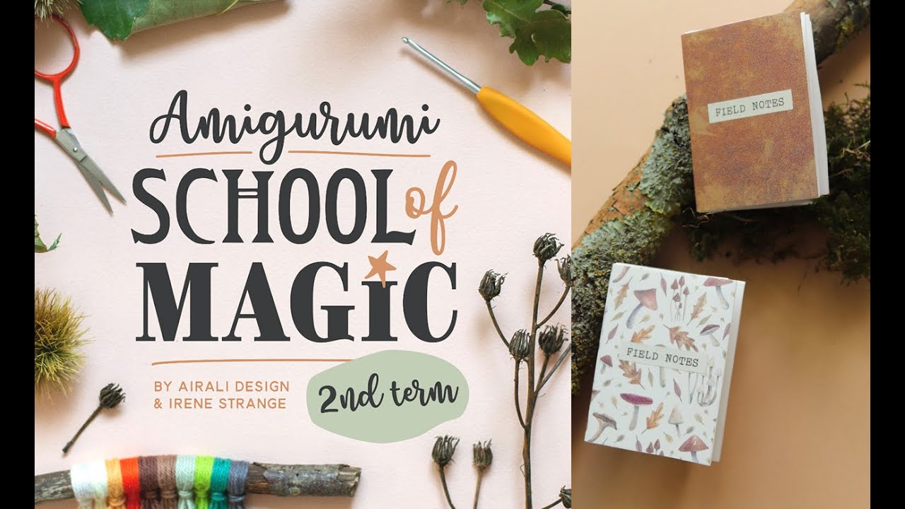 Amigurumi School of Magic - Week 1 Bonus Make
