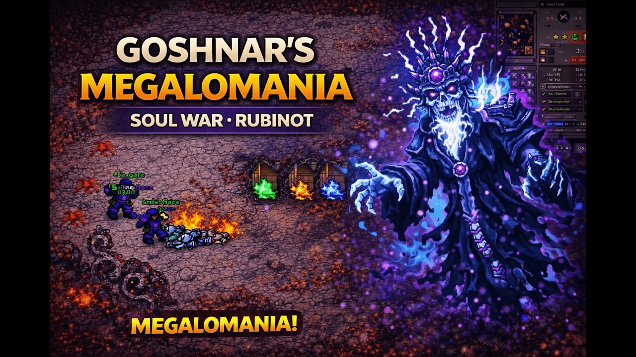 BOSS GOSHNAR' MEGALOMANIA RUBINOT / VISAO DO MONK (PT6)