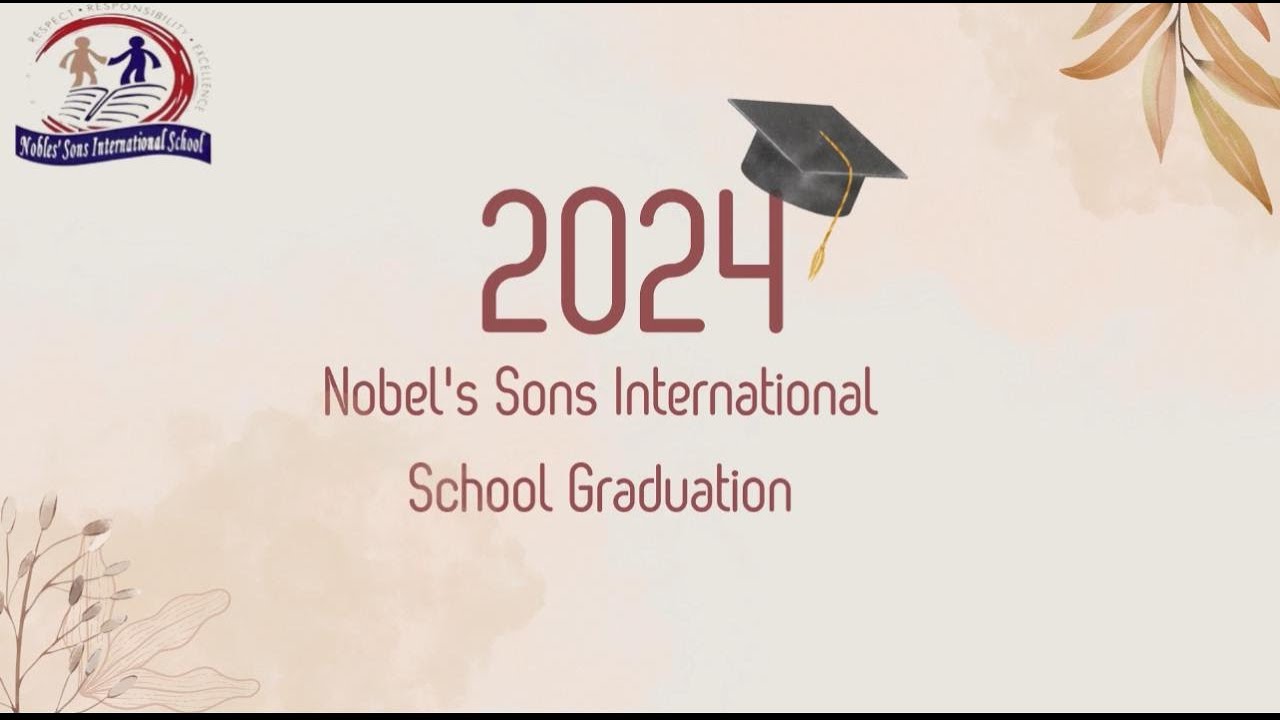 حفل تخرج مدارس أبناء النبلاء العالميه 2023 2024