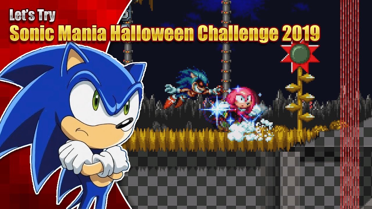 Я СБИРАЮ ЭТО! — Давайте попробуем Sonic Mania Halloween Challenge 2019