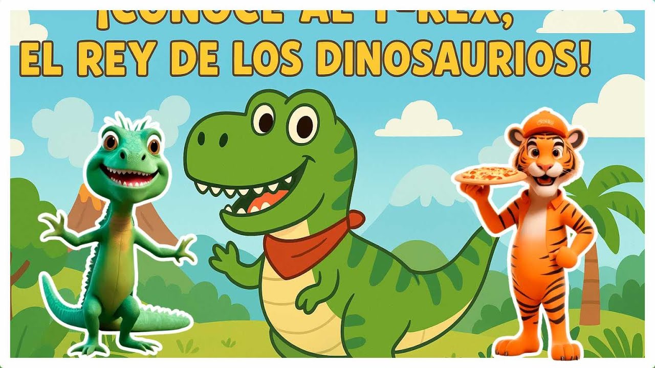 Conoce al T-Rex 🦖 | El Rey de los Dinosaurios | Video Educativo para Niños
