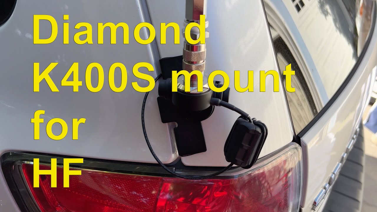 Diamond K400S Mount for HF Antennas