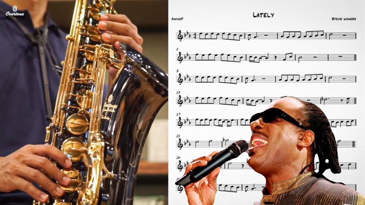 Lately (Stevie Wonder) transcription