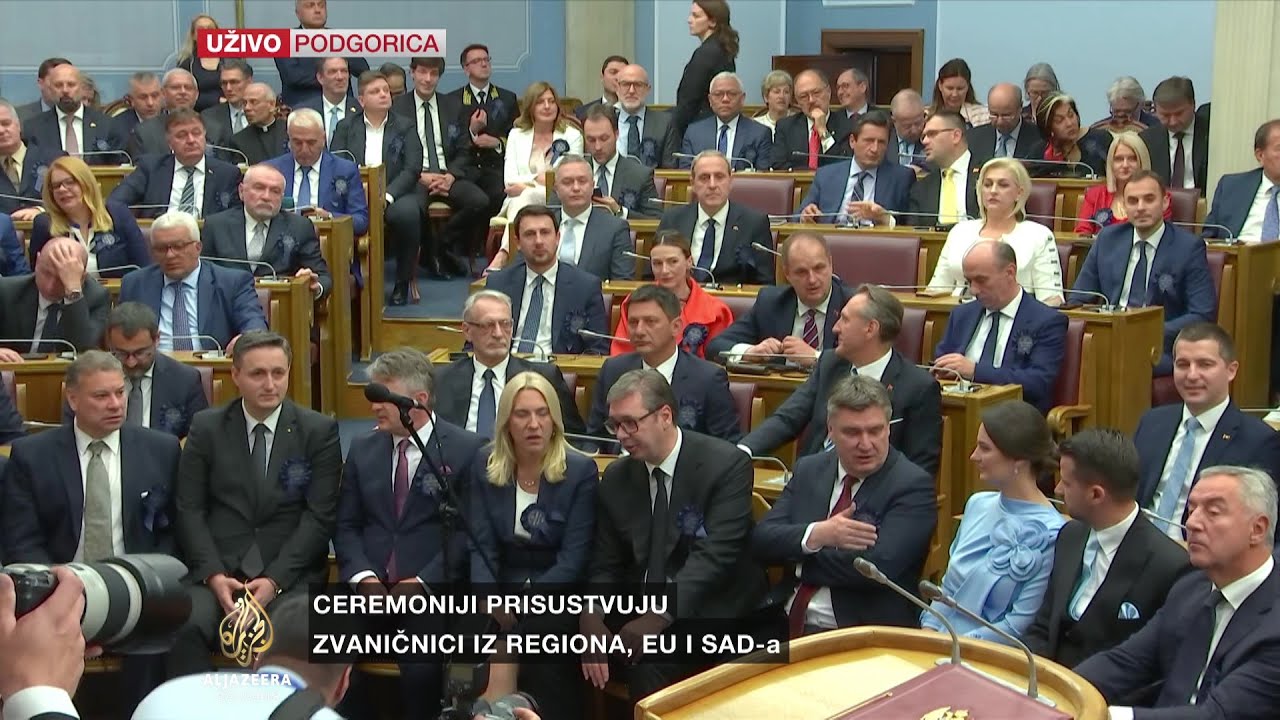 Predsjednici iz regije na inauguraciji Milatovića u Podgorici