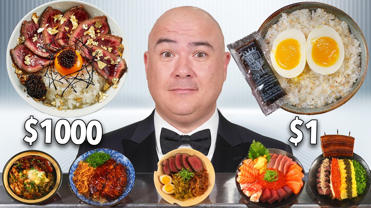 $1 vs $1,000 Rice Bowl