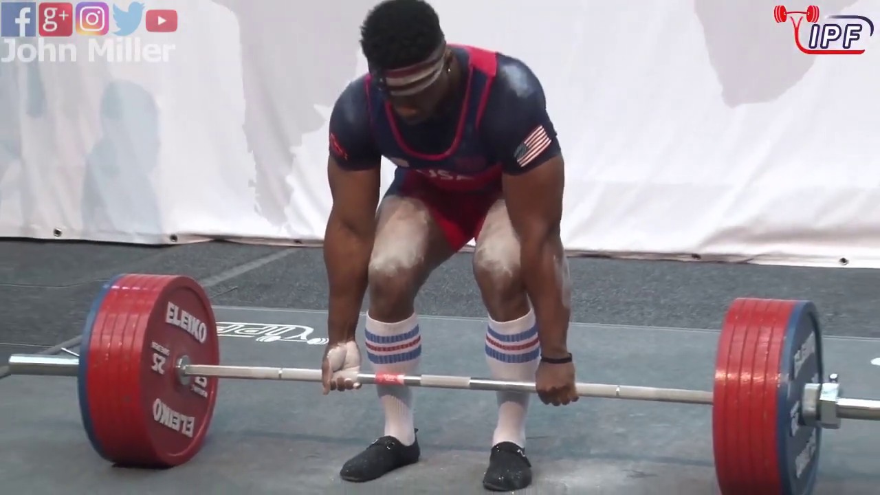 Russel Orhii - 1st Place 833kg *World Record Total & Squat* - 83kg Class 2019 IPF Classic Worlds
