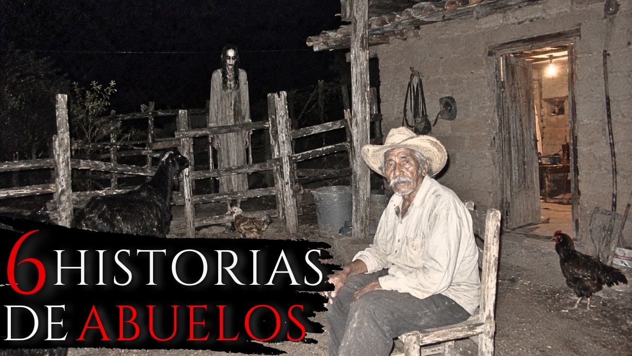 TERROR DE ABUELOS HISTORIAS REALES (6 RELATOS DE TERROR EN PUEBLOS Y RANCHOS)