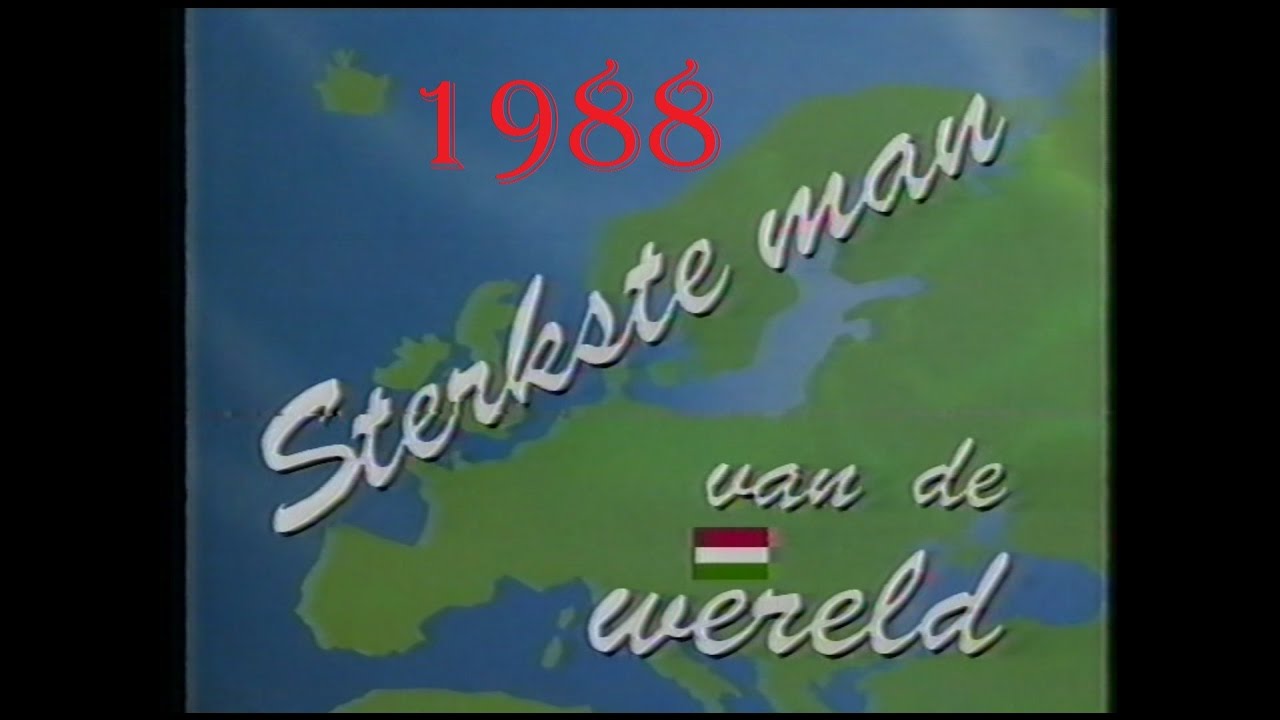 STERKSTE MAN VAN DE  WERELD 1988.