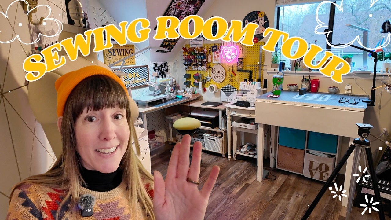 You can make a small space work! My sewing room tour 2026