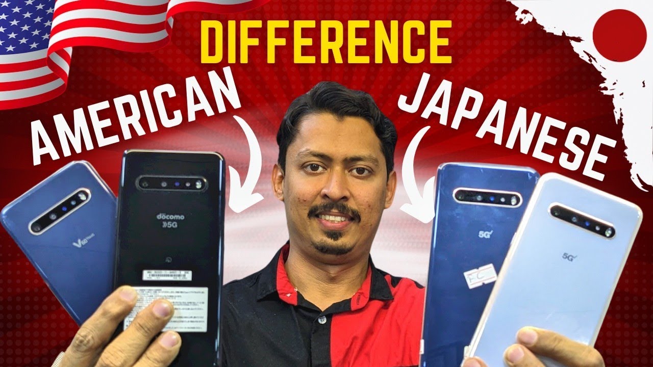 LG V60 THINQ Japanese  VS American Which Phone Most Power Full Gaming Phones